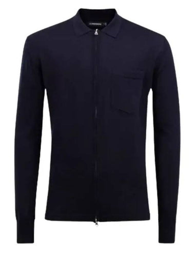 Zipper Cardigan Navy - J.LINDEBERG - BALAAN 1