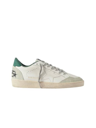 Ball Star Leather Low Top Sneakers White - GOLDEN GOOSE - BALAAN 2