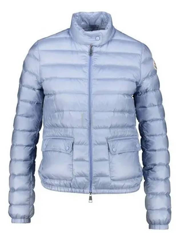 Women's Lans Lightweight Short Down Padded Jacket Light Blue - MONCLER - BALAAN 2