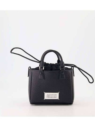 Horizontal Leather Shoulder Bag Black - MAISON MARGIELA - BALAAN 2