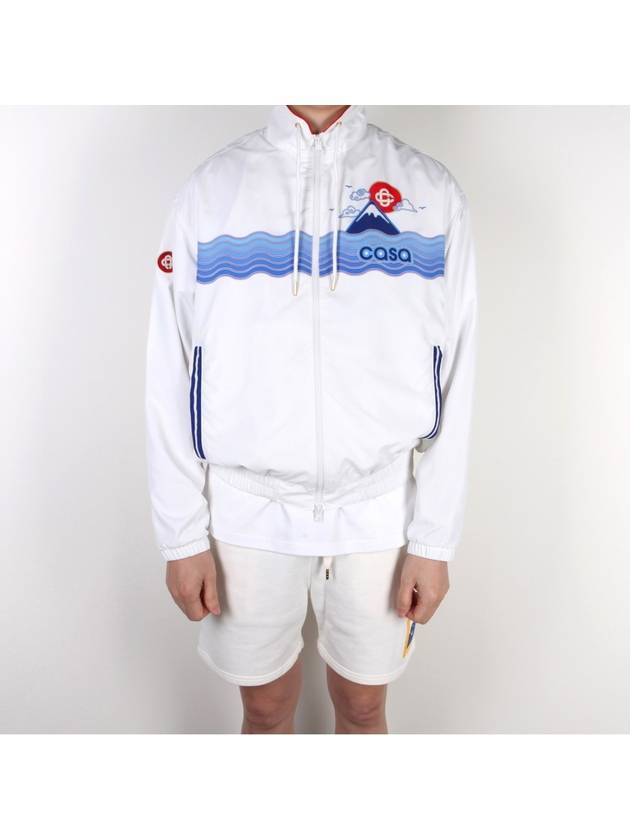 SOLEILLEVANT Track Top Ivory JK033 - CASABLANCA - BALAAN 1