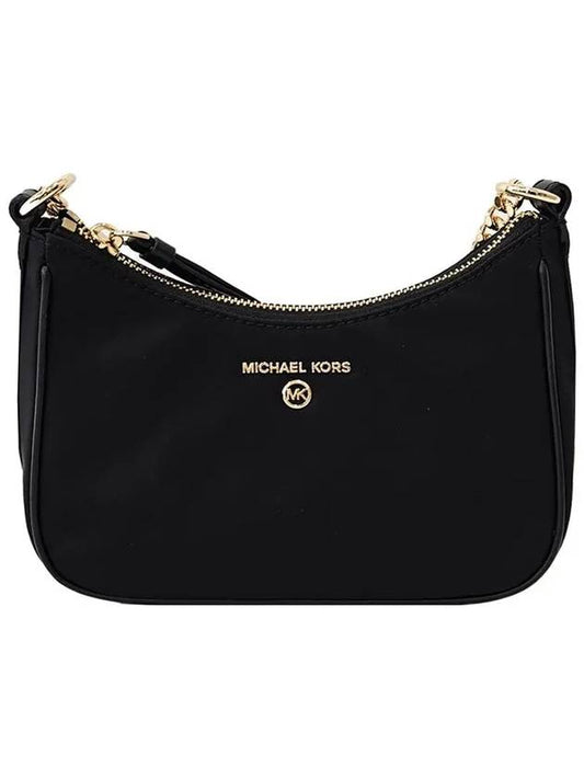 Jetset Charm Nylon Small Hobo Bag Black 32H1GT9C1C 001 - MICHAEL KORS - BALAAN 2