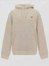 Prada Cotton Fleece Hoodie Natural - PRADA - BALAAN 2