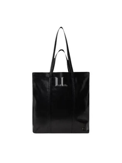 Hall Leather Tote Bag Black - COACH - BALAAN 2