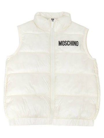 Kids padded vest HPS02K L3A32 10063 Adults can wear - MOSCHINO - BALAAN 1