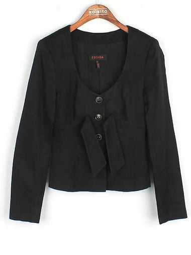 Smith Market Used Luxury Black Jacket Women s Clothing - ESCADA - BALAAN 1