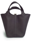 Picotin Lock 18 Tote Bag Black - HERMES - BALAAN 4