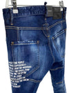 Clean Wash Tidy Biker Jeans Blue - DSQUARED2 - BALAAN 6