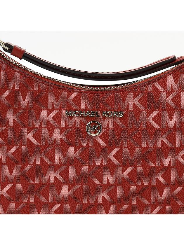 Jet Set Charm Small Nylon Gabardine Shoulder Bag Bright Terracotta - MICHAEL KORS - BALAAN 7