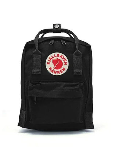 23561 550 Kanken Mini Black Backpack 270749 1136680 - FJALL RAVEN - BALAAN 1