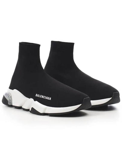 Speedrunner Clear Sole High Top Sneakers Black - BALENCIAGA - BALAAN 2