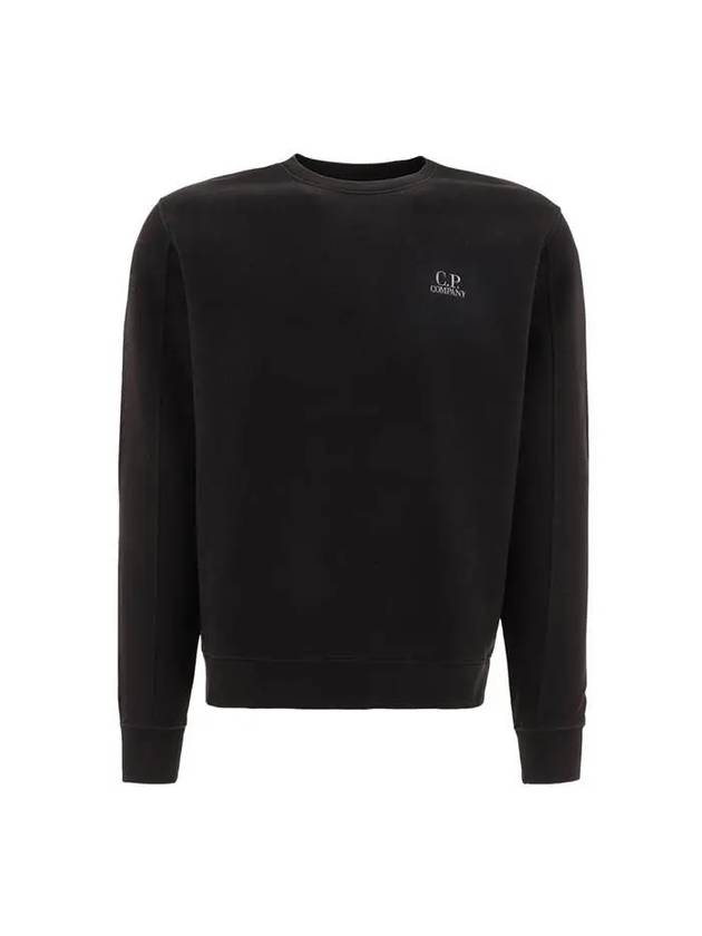 14CMSS136B 005398G 999 Logo Embroidery Sweatshirt - CP COMPANY - BALAAN 1