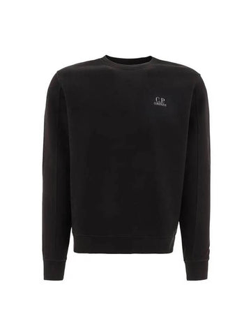 14CMSS136B 005398G 999 Logo Embroidery Sweatshirt - CP COMPANY - BALAAN 1