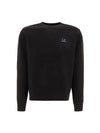 Logo Print Sweatshirt Black - CP COMPANY - BALAAN 2