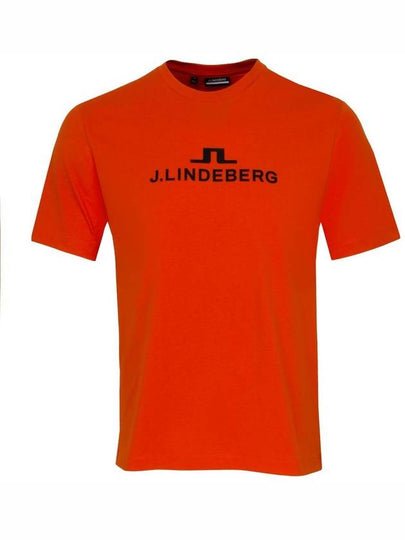 Alpha T shirt AMJT08911 G016 Men's Alpha T-Shirt - J.LINDEBERG - BALAAN 2