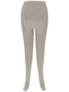 Cashmere tights beige - BUTTONPLAY - BALAAN 2