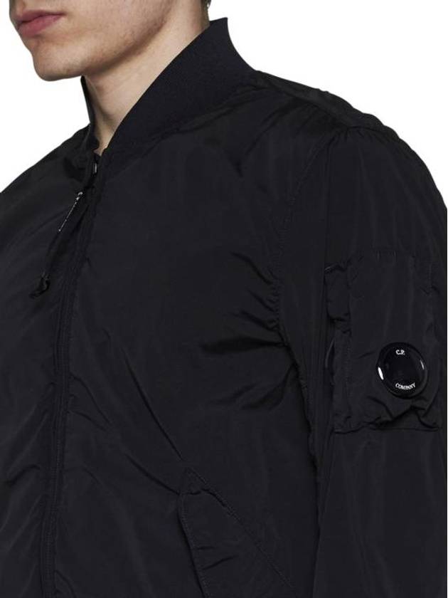 Nycra R Bomber Jacket Black - CP COMPANY - BALAAN 6