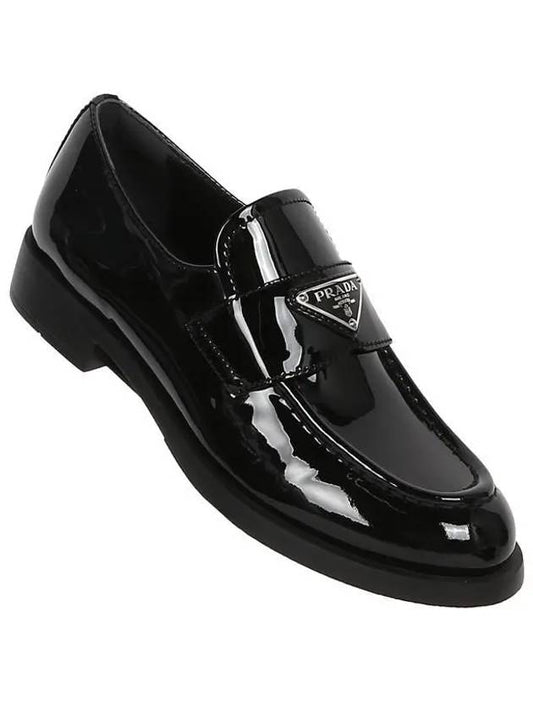 Patent Leather Loafers Black - PRADA - BALAAN 2