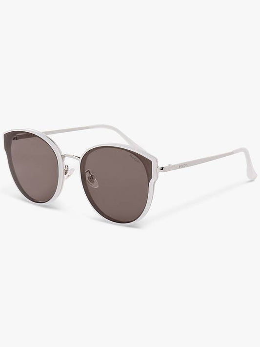 MARI2 04 Maritu White Brown Tinted Sunglasses - MCCOIN - BALAAN 2