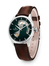 Jazzmaster Open Heart Automatic Watch Green Dial - HAMILTON - BALAAN 5