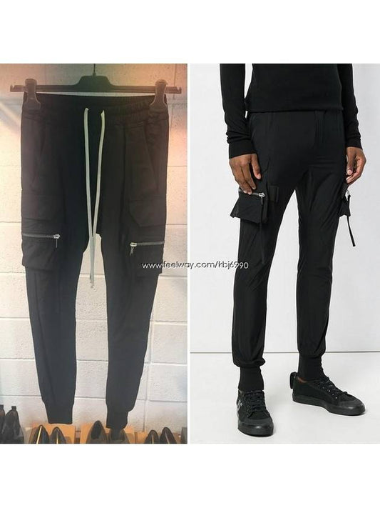 Men's Cargo Pocket Track Pants RU18S5390BS 09 - RICK OWENS - BALAAN 1