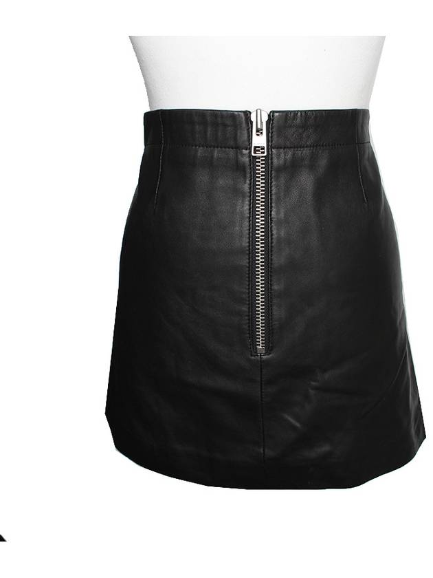 Black lambskin miniskirt 44 55 - ALLSAINTS - BALAAN 2