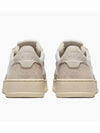 MEDALIST LOW SNEAKERS IN SOFT DRAGON EFFECT GOATSKIN AND CRACKLE EFFECT NUBUCK LEATHER WHITE - AUTRY - BALAAN 5