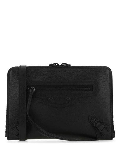 Neo Classic Shoulder Strap Clutch Bag Black - BALENCIAGA - BALAAN 2