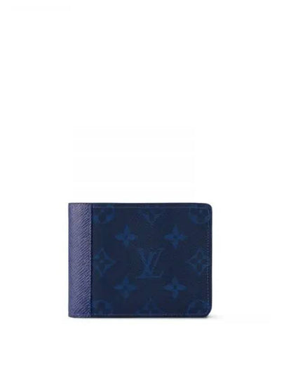 Monogram Multiple Half Wallet Blue - LOUIS VUITTON - BALAAN 2