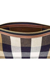 Check wrist strap mini pouch clutch - BURBERRY - BALAAN 3