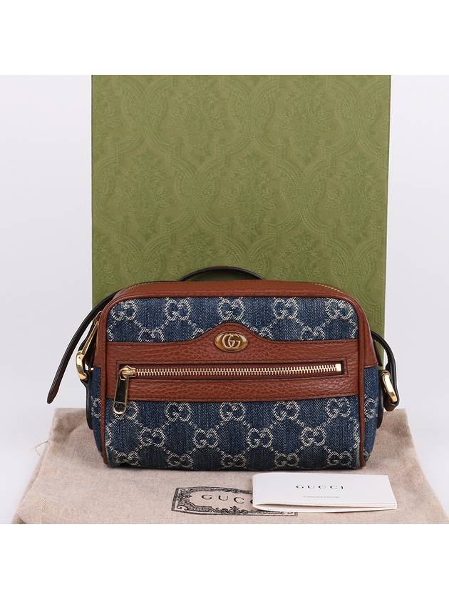 GG Ophidia denim mini cross bag 517350 - GUCCI - BALAAN 10