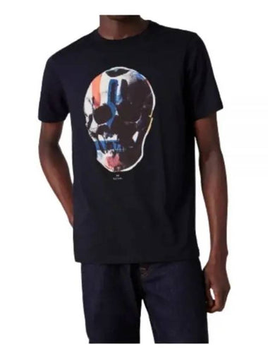 REG FIT T SHIRT SKULL M2R 011R NP4685 49 Printing - PAUL SMITH - BALAAN 1