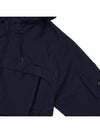 Men's Shell R Lens Wappen Hooded Jacket Navy - CP COMPANY - BALAAN 5