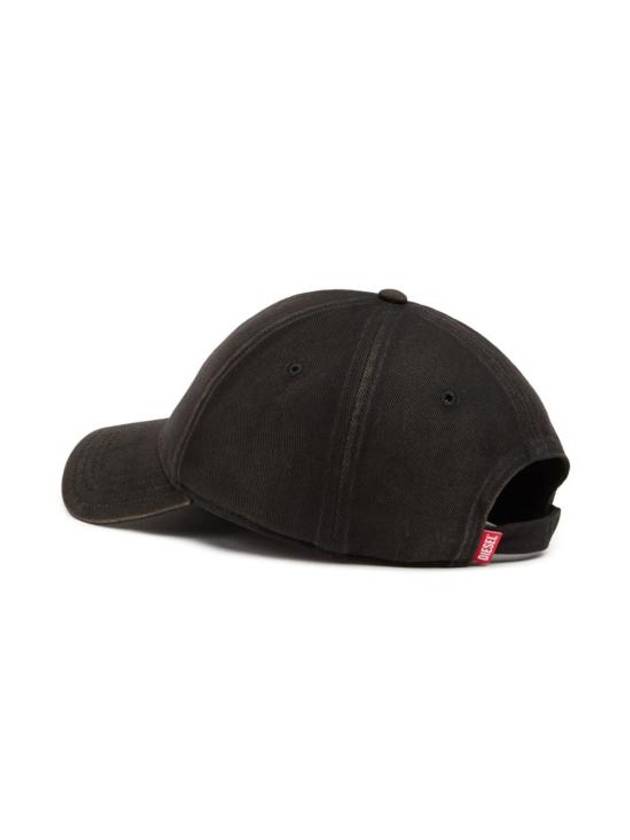 C Run Wash Logo Ball Cap Black - DIESEL - BALAAN 5