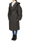 CO0267 PG1393 599 1 Women s Hooded Long Trench Coat - JW ANDERSON - BALAAN 4