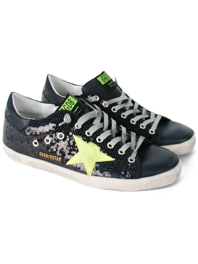 Superstar Low Top Sneakers Black Neon - GOLDEN GOOSE - BALAAN 5