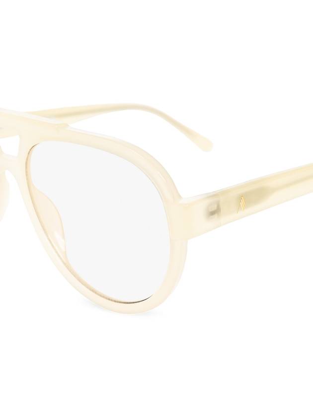 Linda Farrow Sunglasses, Women's, Cream - LINDA FARROW - BALAAN 4