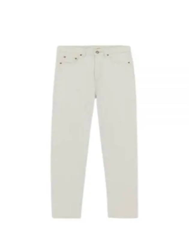 Slim Fit Denim Jeans Chalk White - SAINT LAURENT - BALAAN 2