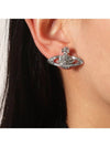 Mini Bath Relief Earrings Silver - VIVIENNE WESTWOOD - BALAAN 2