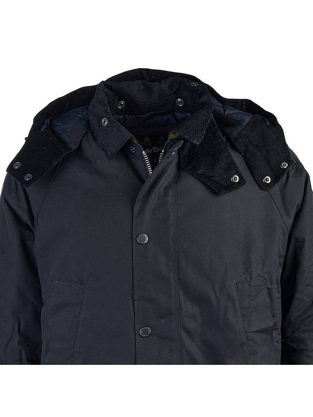 Winter Bedale Wax Jacket Navy - BARBOUR - BALAAN 5