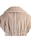 Teddy Belt Cape Beige - MAX MARA - BALAAN 6