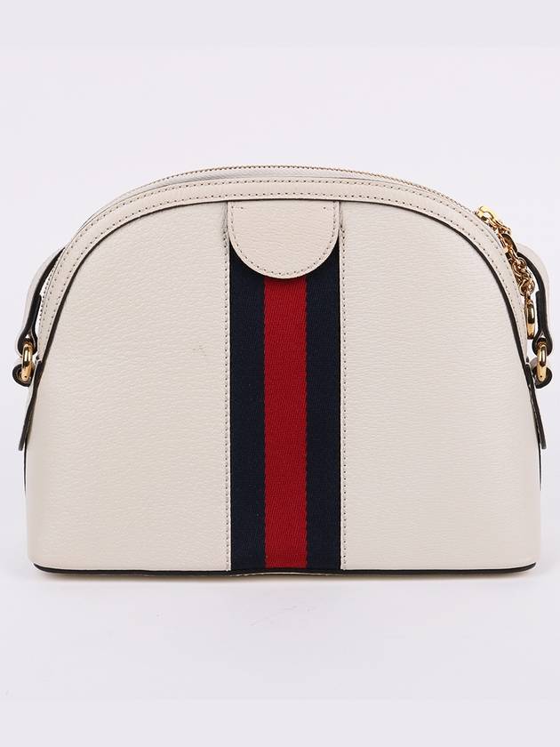 GG gold plated Ophidia white cross bag 499621 - GUCCI - BALAAN 4