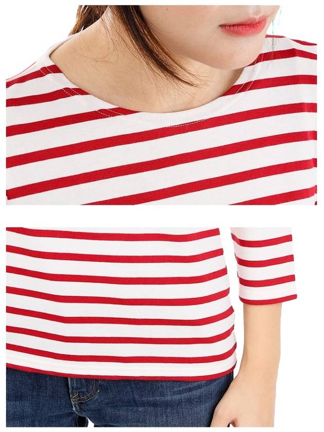 Galati 34 length long sleeve t-shirt red - SAINT JAMES - BALAAN.