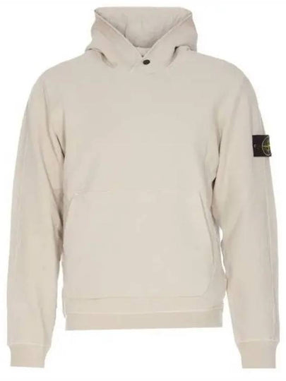 Compass Logo Patch Hoodie Ice - STONE ISLAND - BALAAN 2