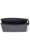 Monogram Eclipse Reverse Pochette Voyage MM Clutch Bag Grey - LOUIS VUITTON - BALAAN 5