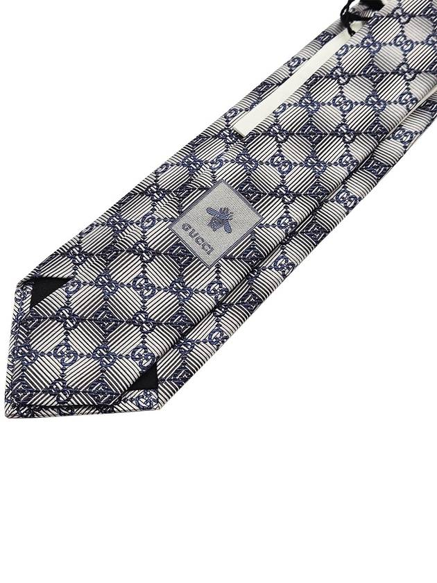 Gucci 408869 GG interlocking silk tie - GUCCI - BALAAN 7