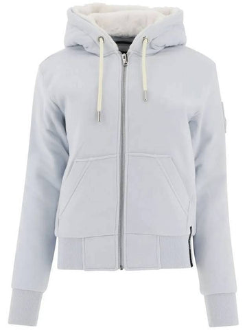 Classic Bunny Zip Up Hoodie Light Blue - MOOSE KNUCKLES - BALAAN 1