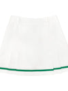 NEW COLOR LINE Pleated Skirt GREEN - MONBIRDIE GOLF - BALAAN 2