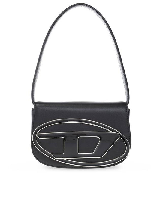 1DR Nappa Leather Shoulder Bag Black - DIESEL - BALAAN 1