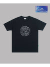 Circle line short sleeve t shirt black - ALEX&AIDEN - BALAAN 2